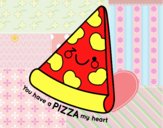 You have a pizza my heart