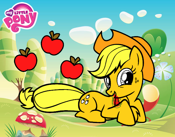 Applejack y sus manzanas