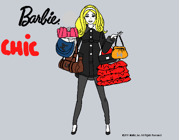 Barbie de compras