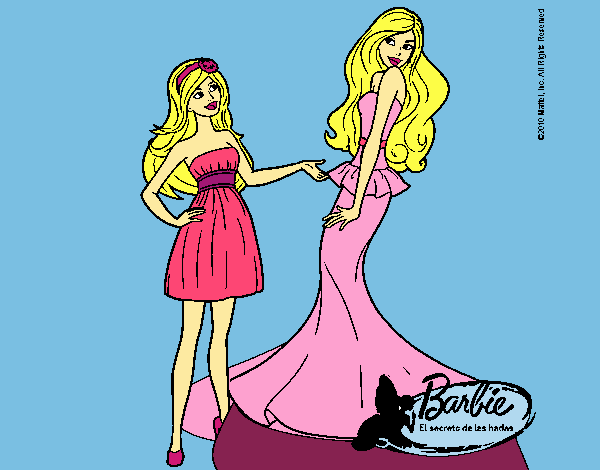 Barbie estrena vestido