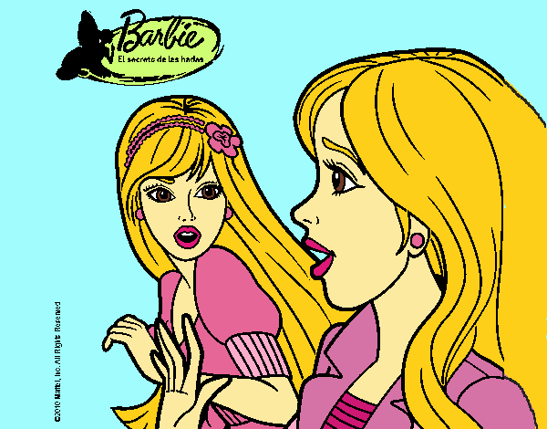 Barbie sorprendida