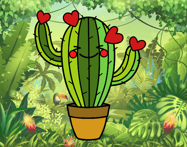 Cactus corazón