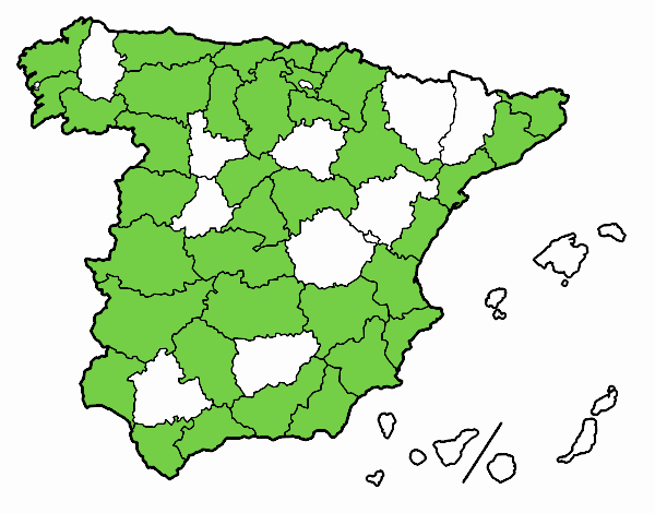 Las provincias de España