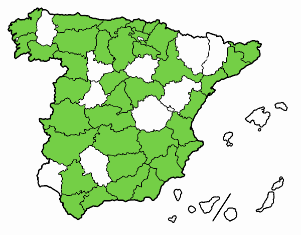 Las provincias de España