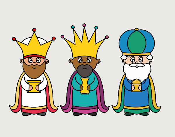  Dibujo de Los   Reyes Magos pintado por en Dibujos.net el día