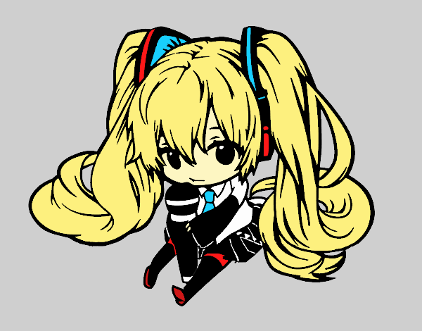 Miku Chibi vocaloid