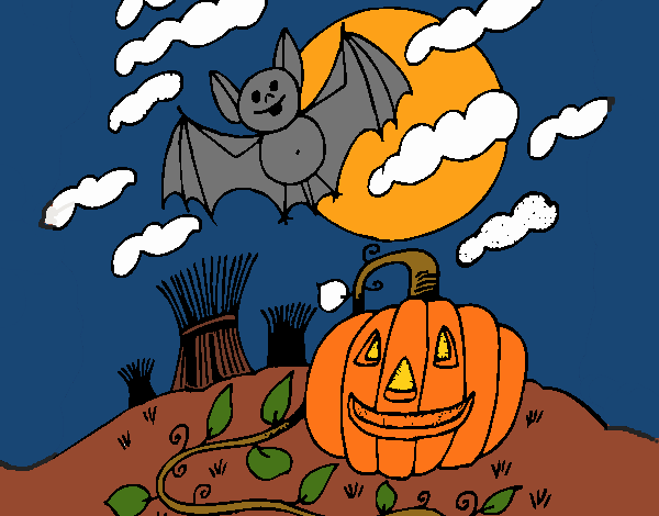 Paisaje de Halloween