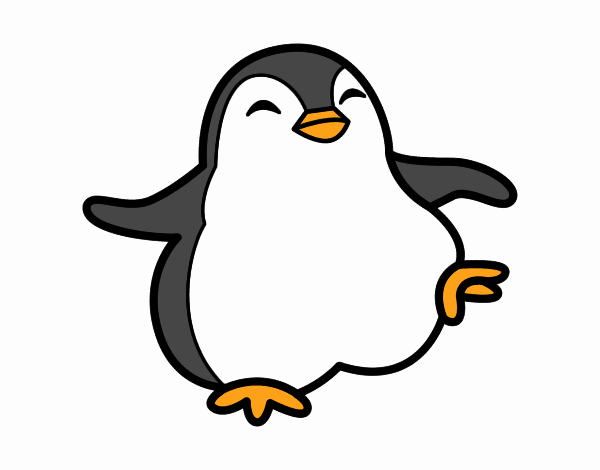 Pingüino bailando