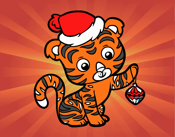 Tigre navideño