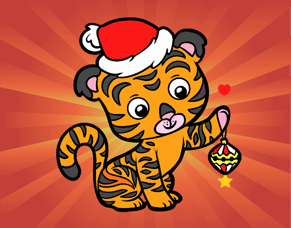 Tigre navideño