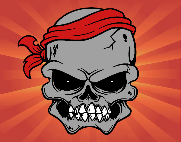 Calavera pirata 