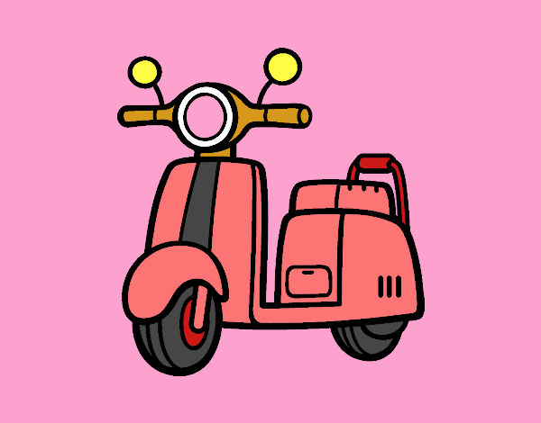 Una vespa