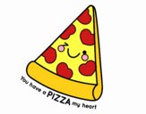 You have a pizza my heart