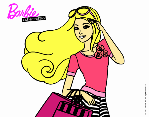 barbie va de compras 