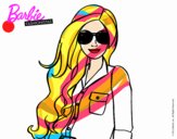 Barbie con gafas de sol