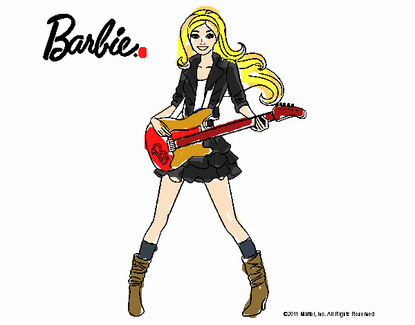 Barbie guitarrista