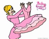 Barbie y su vestido de ballet