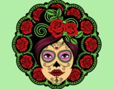 Calavera mejicana femenina