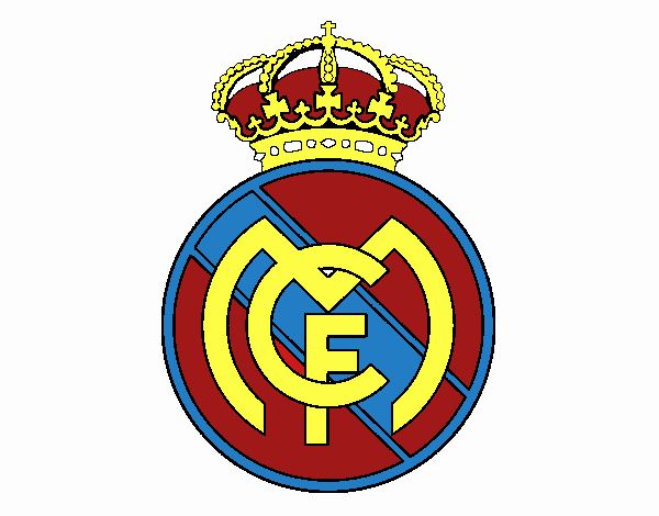 Dibujo de Escudo del Real Madrid C.F. pintado por en Dibujos.net el día  27-03-23 a las 20:17:54. Imprime, pinta o colorea tus propios dibujos!