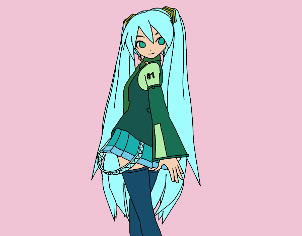 Hatsune Miku vocaloid