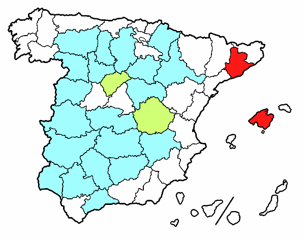 Las provincias de España