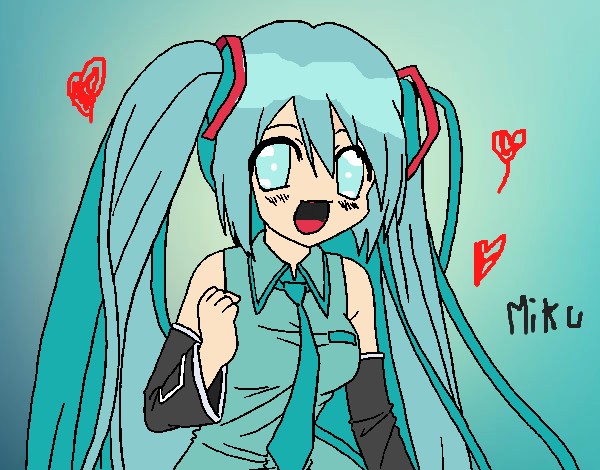 Miku Hatsune vocaloid