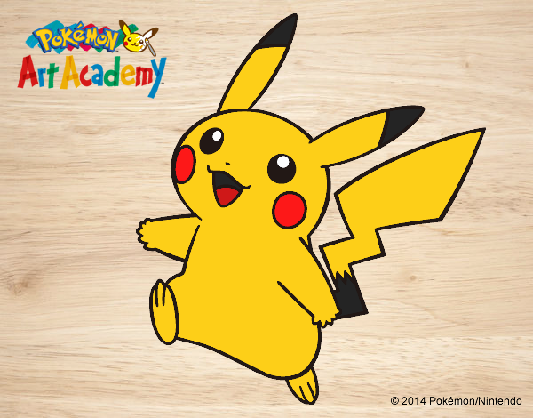 Pikachu en Pokémon Art Academy