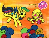 Rainbow Dash y la tortuga tanque