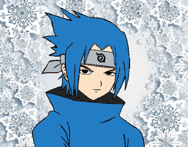 Sasuke enfadado