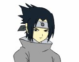 Sasuke enfadado