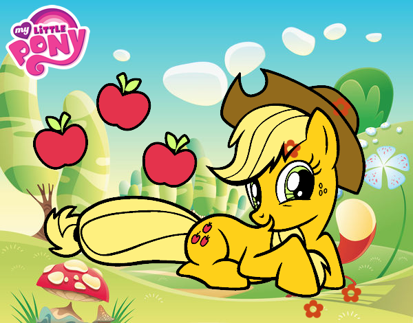 Applejack y sus manzanas