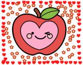 Manzana corazón