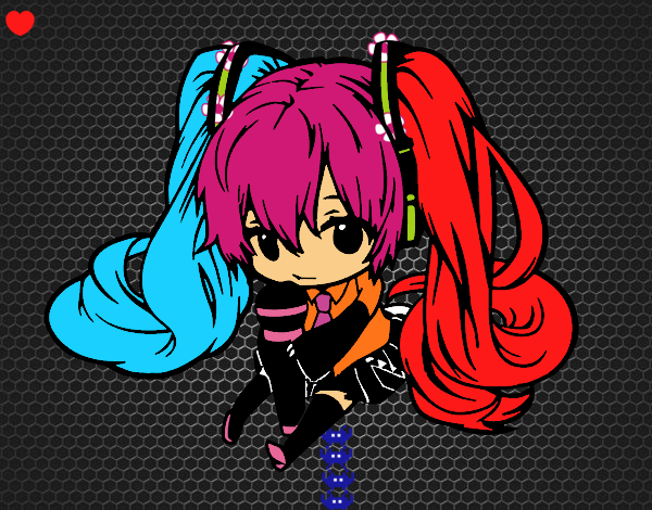 Miku Chibi vocaloid