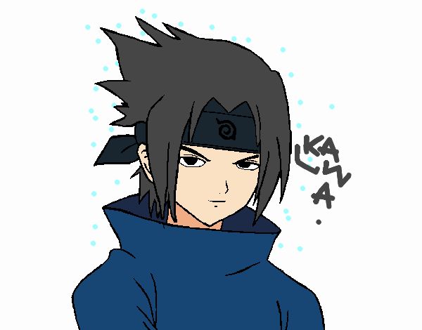 Sasuke enfadado