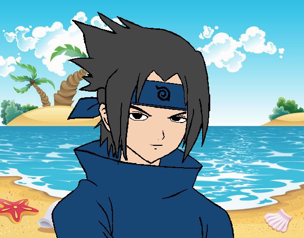 Sasuke enfadado