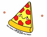 You have a pizza my heart