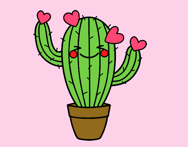 cactus enamorado