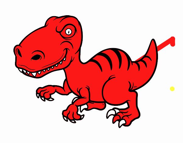 Dibujo de Dinosaurio velociraptor pintado por en  el día  12-01-23 a las 05:11:22. Imprime, pinta o colorea tus propios dibujos!