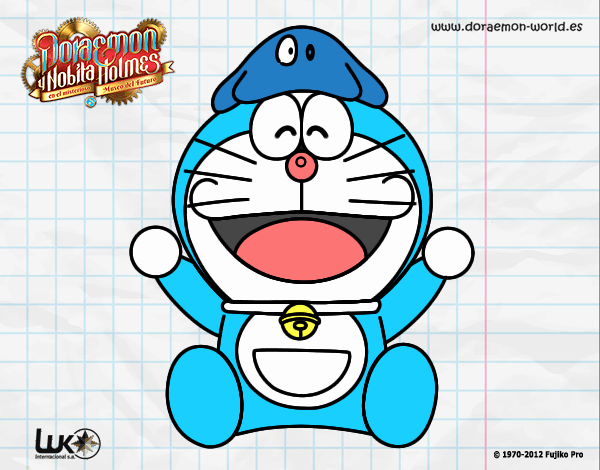 Doraemon feliz