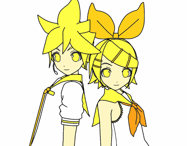 Len y Rin Kagamine Vocaloid