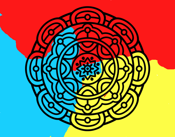 Mandala para la relajación mental