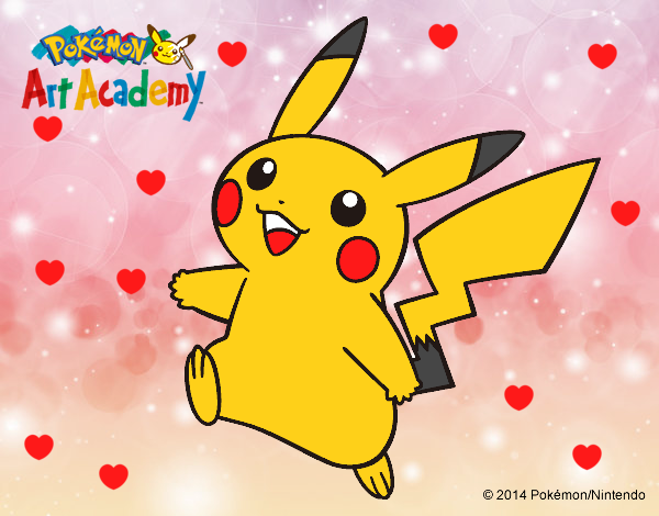 Pikachu en Pokémon Art Academy