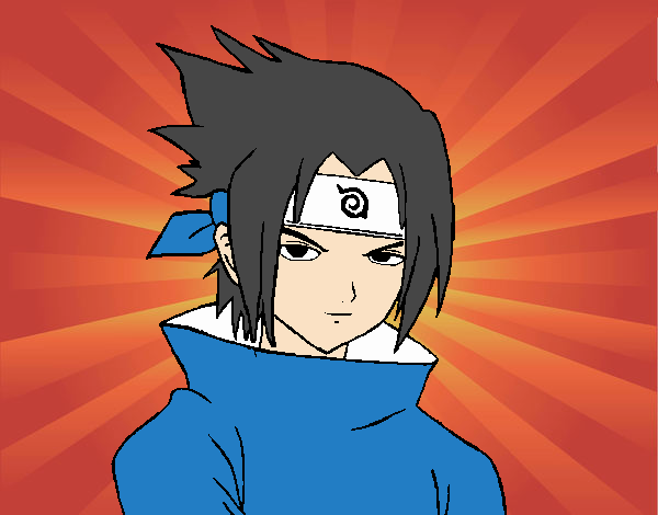 Sasuke enfadado