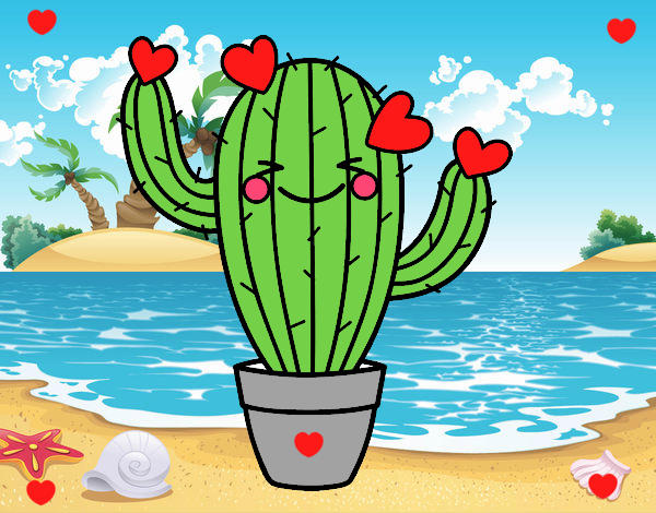 Cactus corazón