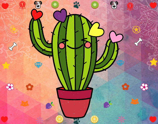 Cactus corazón