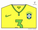 Camiseta del mundial de fútbol 2014 de Brasil