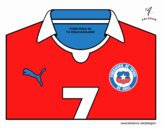 Camiseta del mundial de fútbol 2014 de Chile