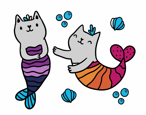 Gatos sirena