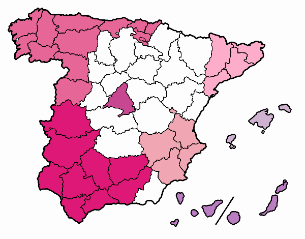 Las provincias de España