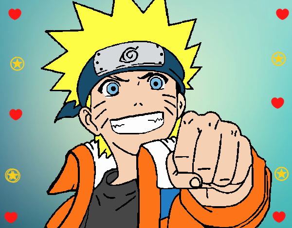 Naruto alegre